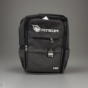 Monster Intel Laptop Backpack - 16L, Fits 15.6”/17.3”, Brand New with Tags